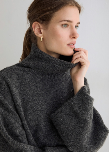 Oversize Turtleneck Sweater