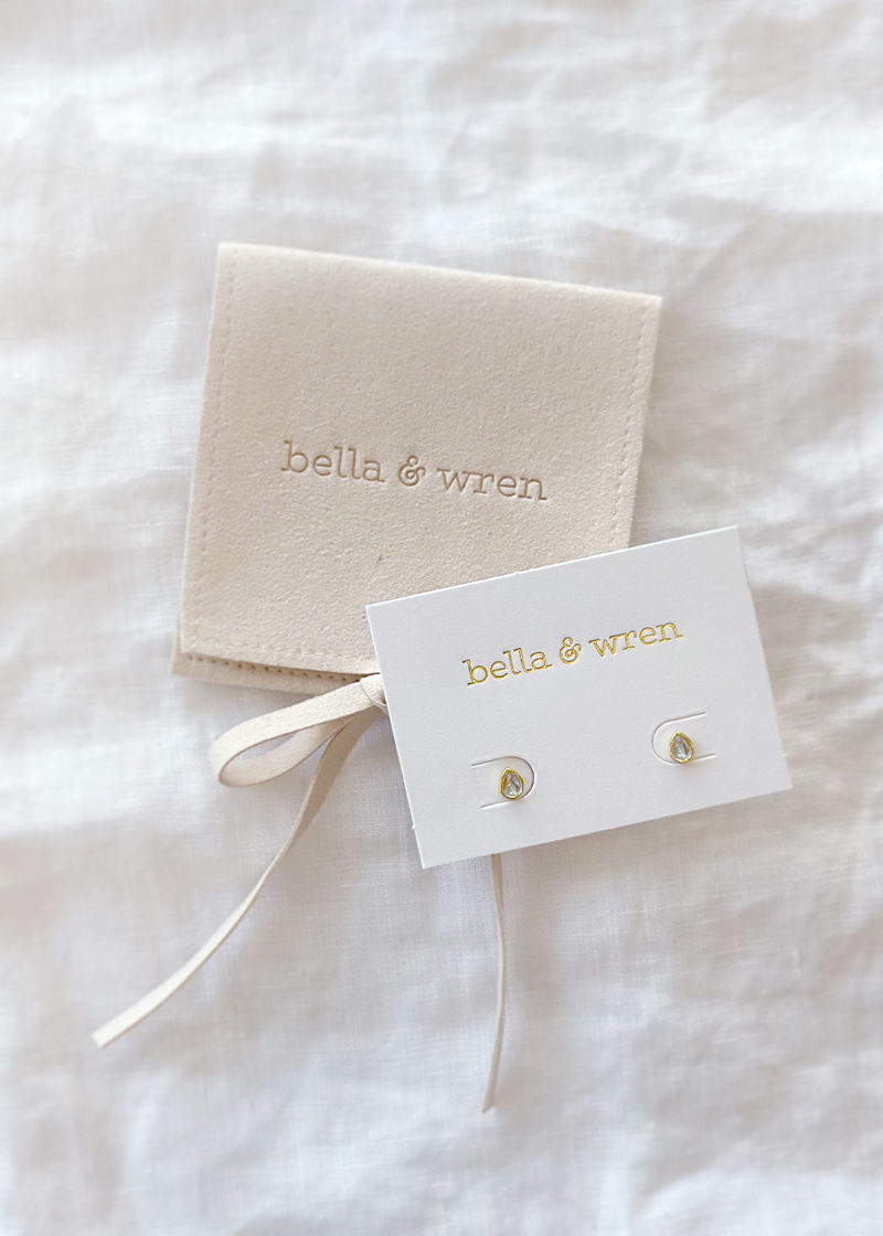 Bella & Wren Jewelry Dew Stud