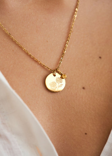 Blüme Birth Flower Necklace
