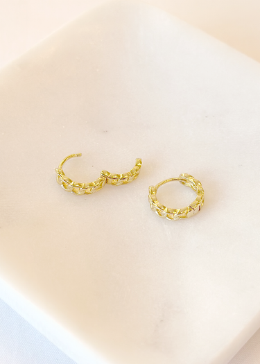 Bella & Wren Jewelry Rome Huggies