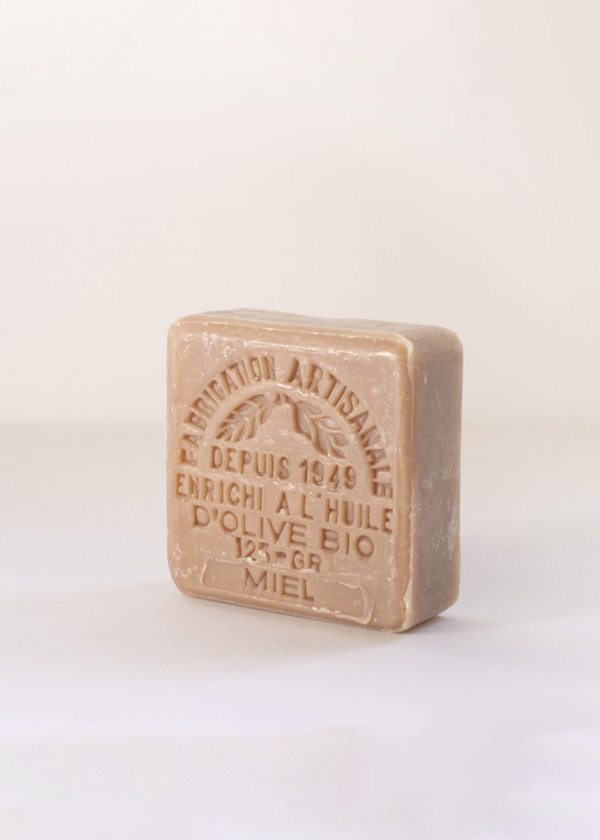 Savon de Marseilles Soap Cube 125g | Honey