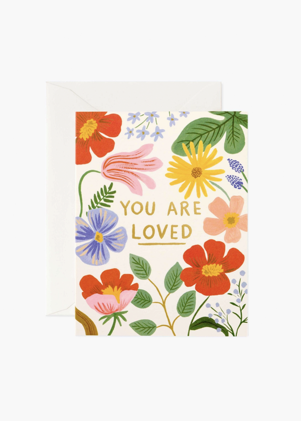 Rifle Paper You are Loved Card 