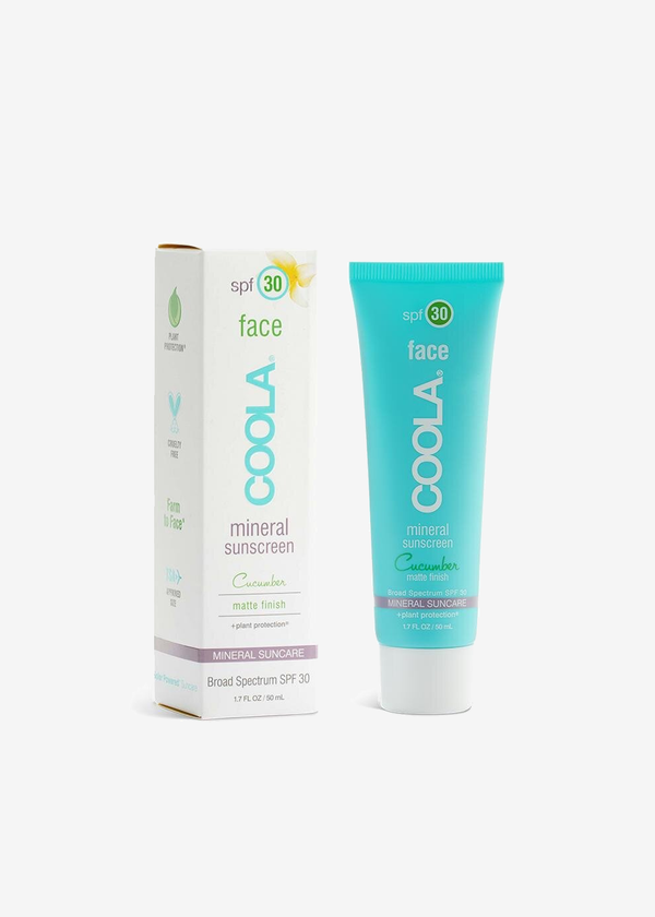 Coola Mineral Face SPF30 Cucumber Lotion