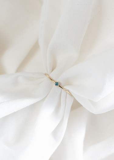 Raquel Rosalie December Birthstone Ring