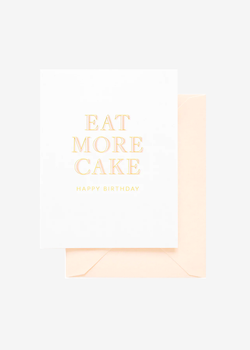 Sugar Paper Eat More Cake