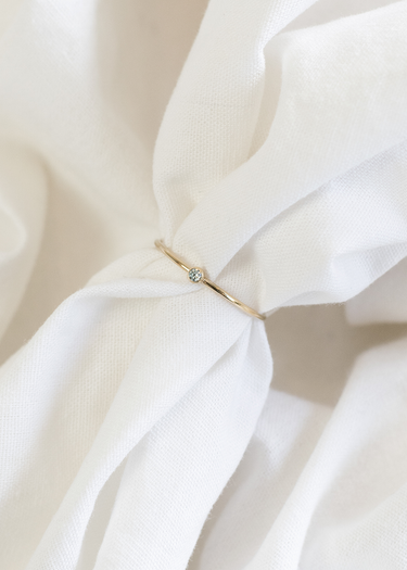 Raquel Rosalie March Birthstone Ring