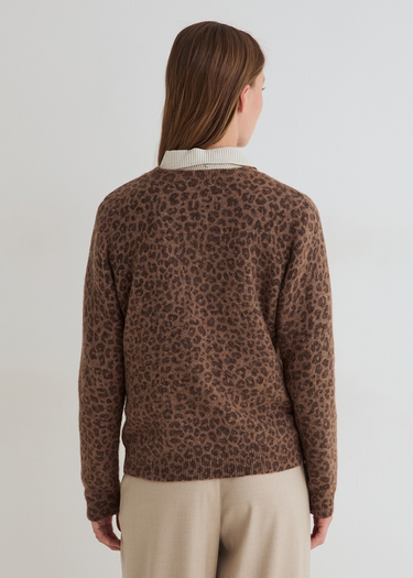 Animal Print Sweater