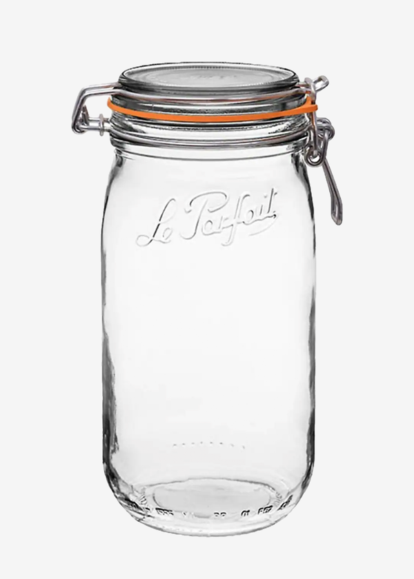 Parfait 2L Rounded French Glass Jar