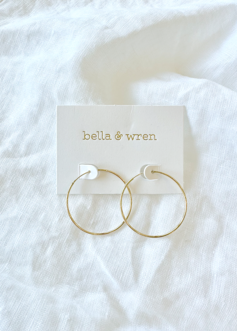 Bella & Wren Jewelry Bella Hoop 30mm