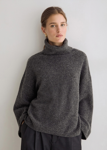 Oversize Turtleneck Sweater