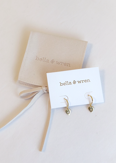 Bella & Wren Jewelry Adore Huggie