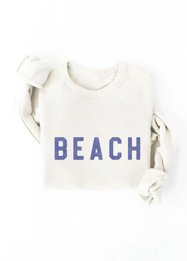 Oat Collective BEACH Graphic Sweatshirt