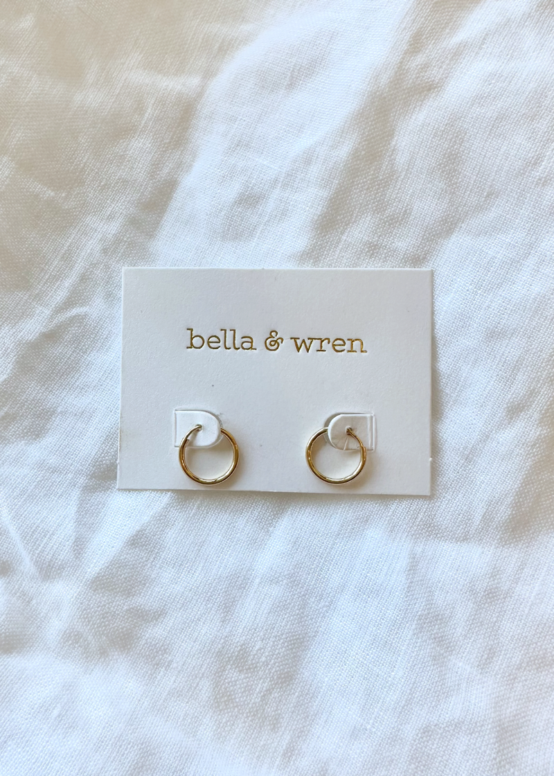 Bella & Wren Jewelry Bella Hoop 12mm