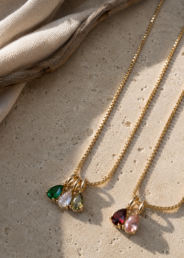 Birthstone Drop Charm