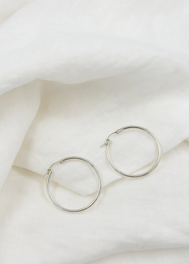 Gabrielle Hoop L | S925