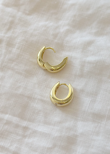 Bella & Wren Jewelry Lucky Hoop