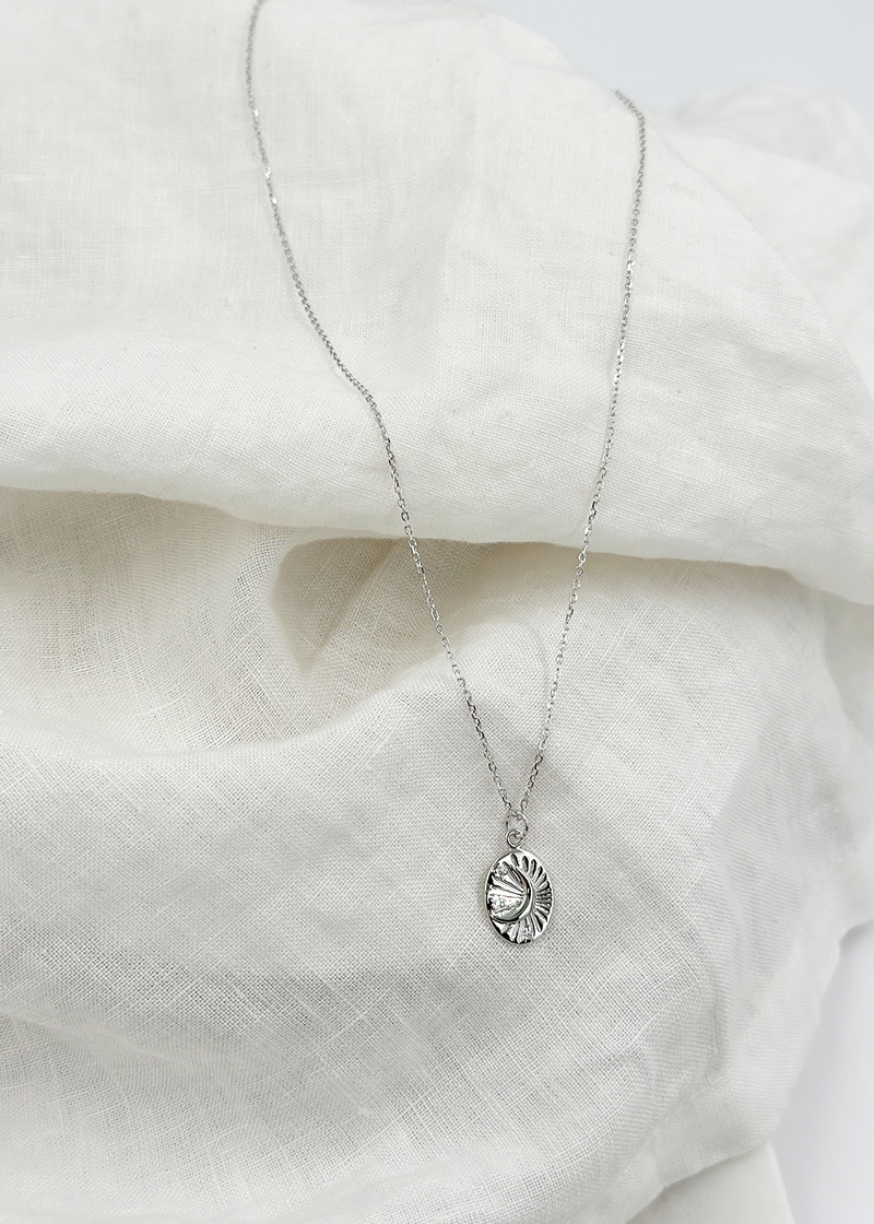Lunar Necklace | Silver
