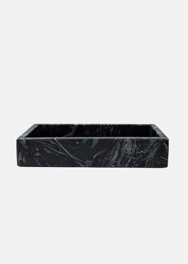 Lothantique Black Marble Napkin Tray