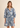 Short Balloon Sleeve Print Dress