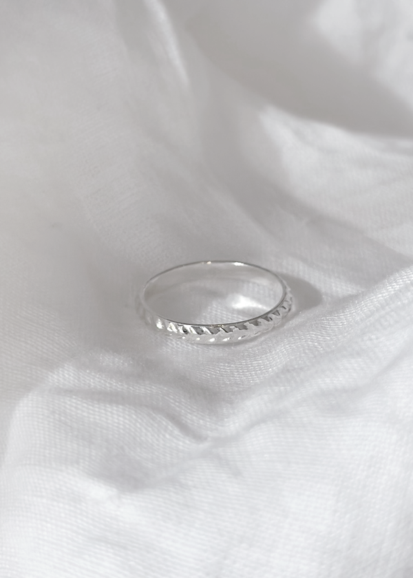 Bella & Wren Jewelry Palm Ring Silver
