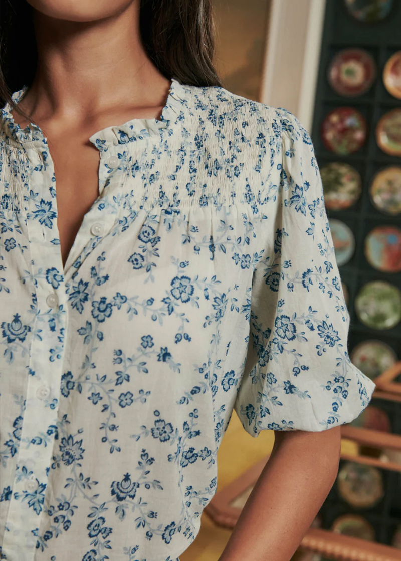 Tery Floral Blouse