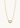 Thin Staple Charm Chain + Small Collector Clasp