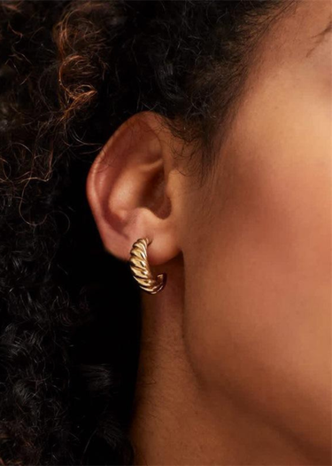Croissant Earrings