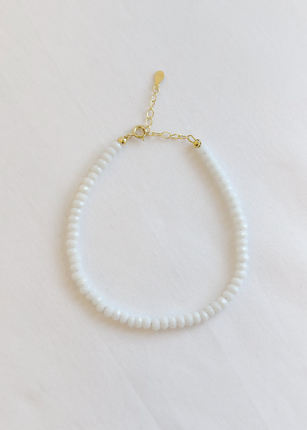 Embrace Bracelet - White Quartz