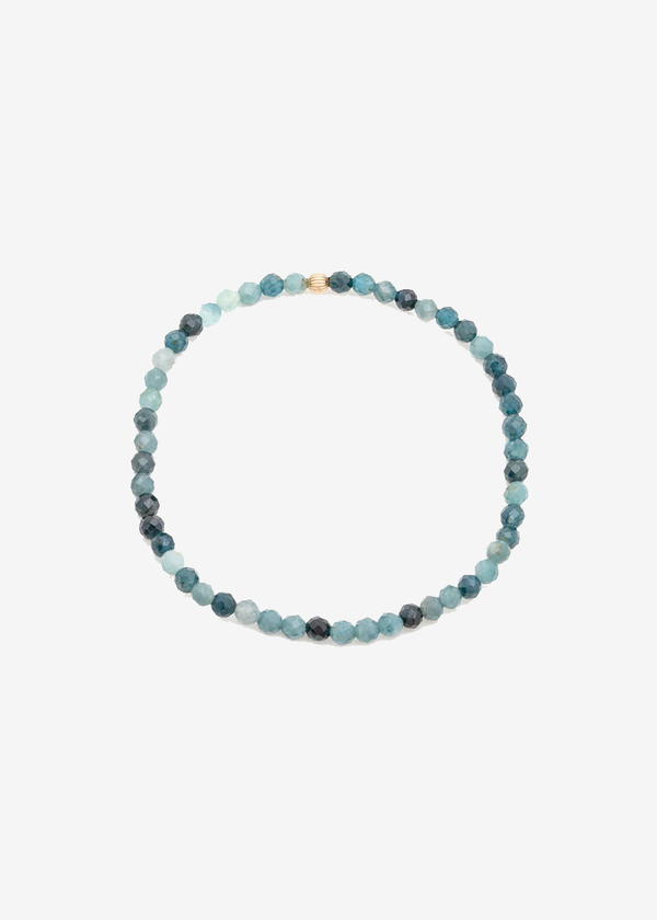 Leah Alexandra Social Mini Bracelet | Blue Tourmaline