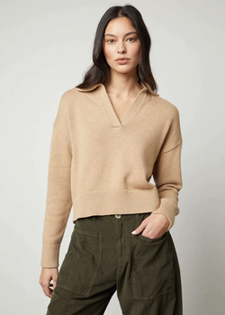 Velvet Lucie Cotton Cashmere Sweater