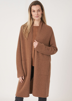 Repeat Luxurious Chunky Knit Cashmere Cardigan