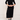 Paper Label | Casey Boatneck Dress Black