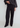 Yerse | Wide Leg Check Trousers - Dark Grey