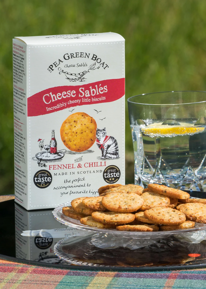 Cheese Sables - Fennel & chili