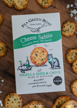 Cheese Sables - Nigella Seed & Chive