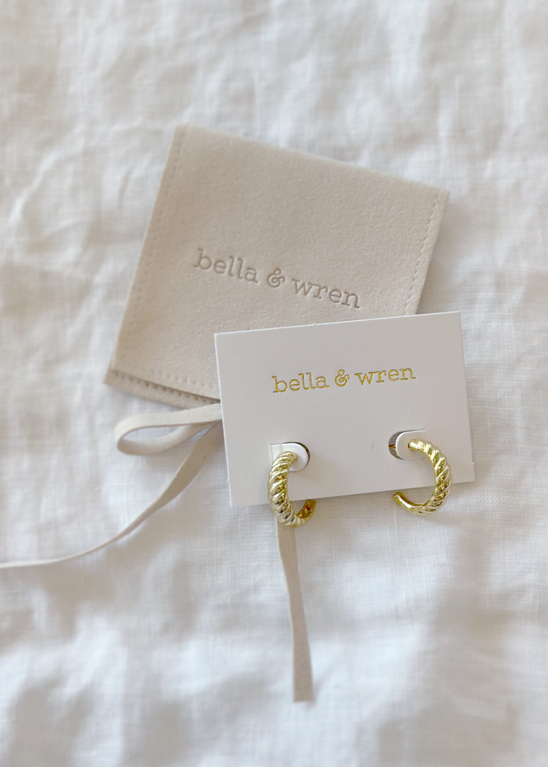Bella & Wren Jewelry Croissant Earring