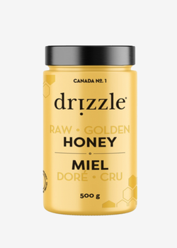 Drizzle Raw Golden Honey