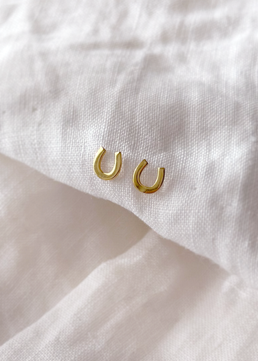 Bella & Wren Jewelry Horseshoe Stud