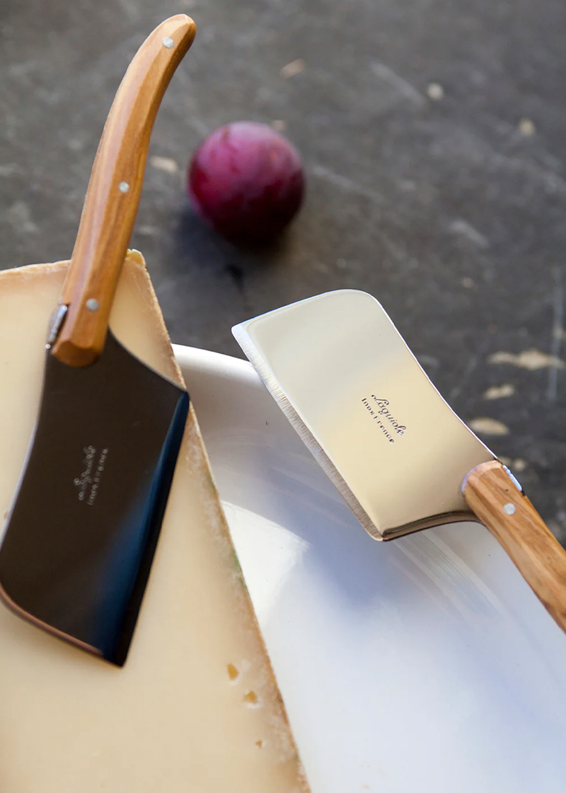 Laguiole Mini Olivewood Cheese Cutter