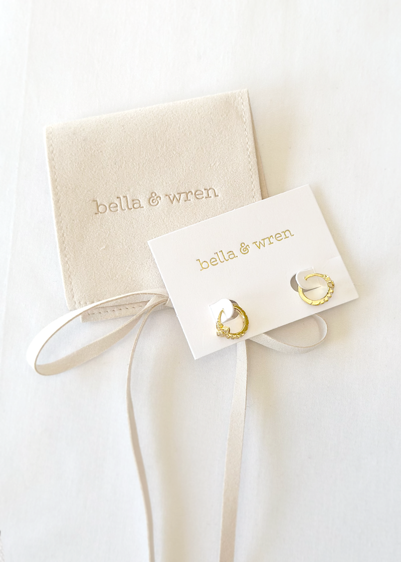 Bella & Wren Jewelry Marais Huggie