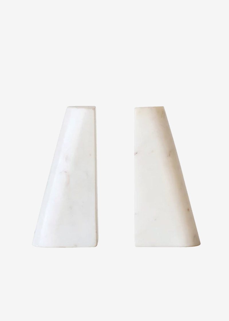 Marble Book Ends S/2