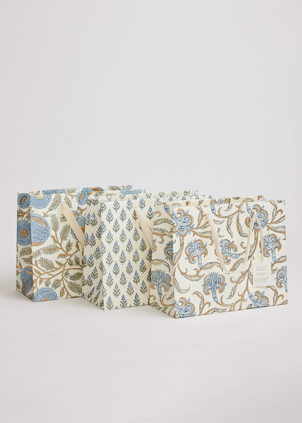 Paper Mitrchi Gift Bag | MED Blue Stone