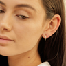 Bella & Wren Jewelry Pave Hoop | Day GV
