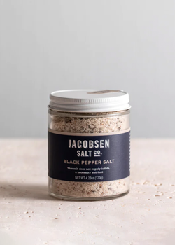 Jacobsen Salt Co. Black Pepper Sea Salt