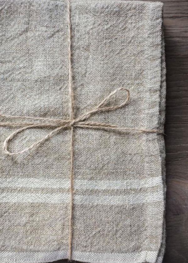 Vintage Linen Tea Towel