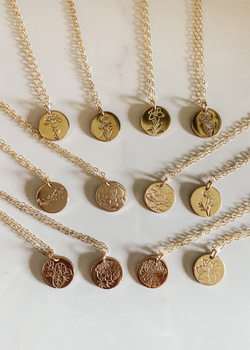 Flower locket 2025 gold design