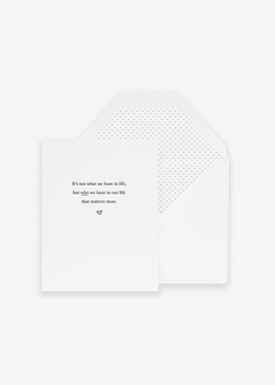 Sugar Paper What Matters Most Card