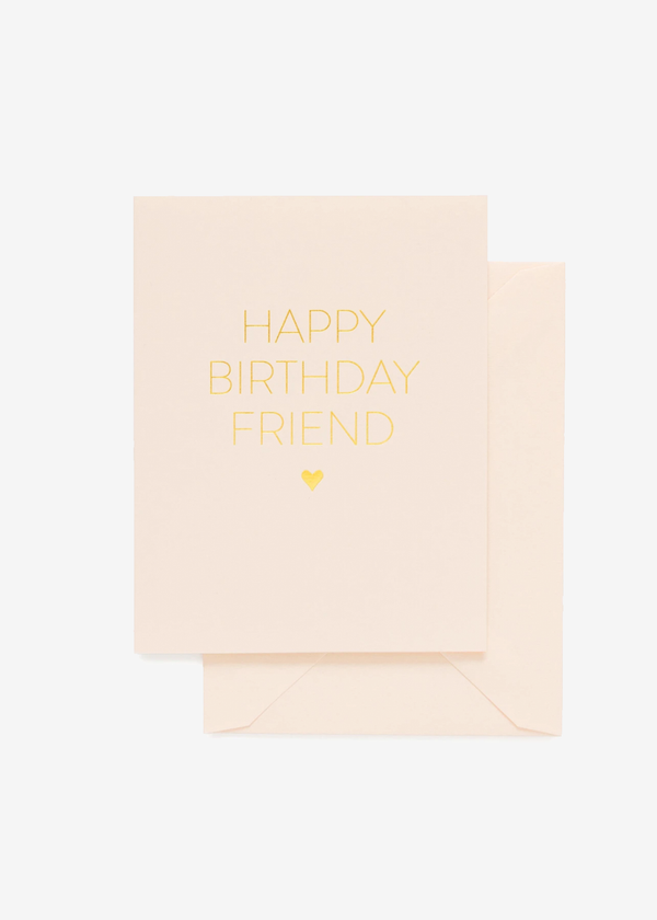 Sugar Paper Friend Birthday Card