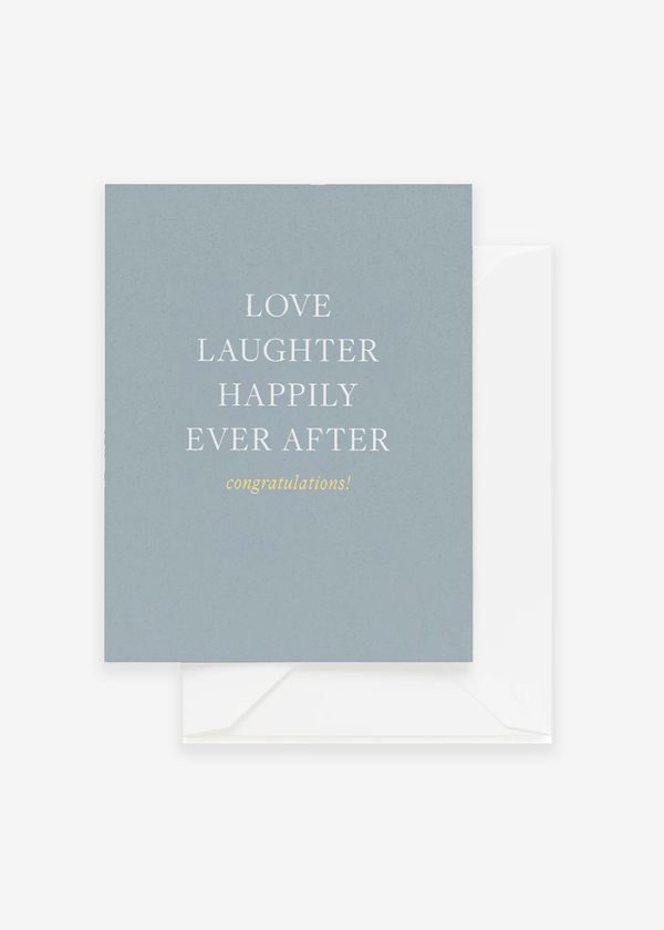 Sugar Paper Love Laughter Happily Ever After
