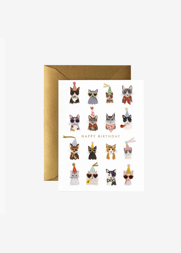 Rifle Paper Cool Cats Birthday